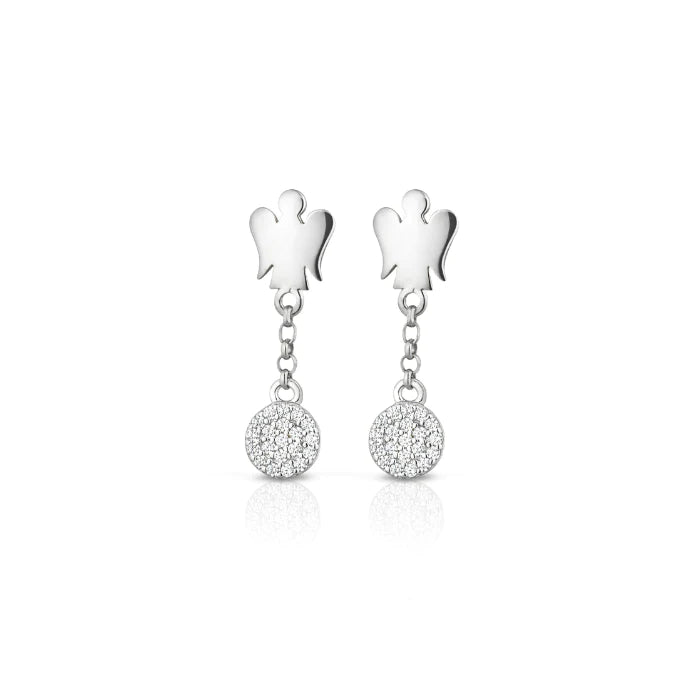 Orecchini donna Roberto Giannotti con angelo e paillettes GIA414