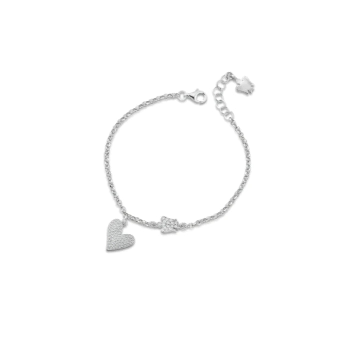 Bracciale donna Roberto GIannotti con angelo e cuore GIA420