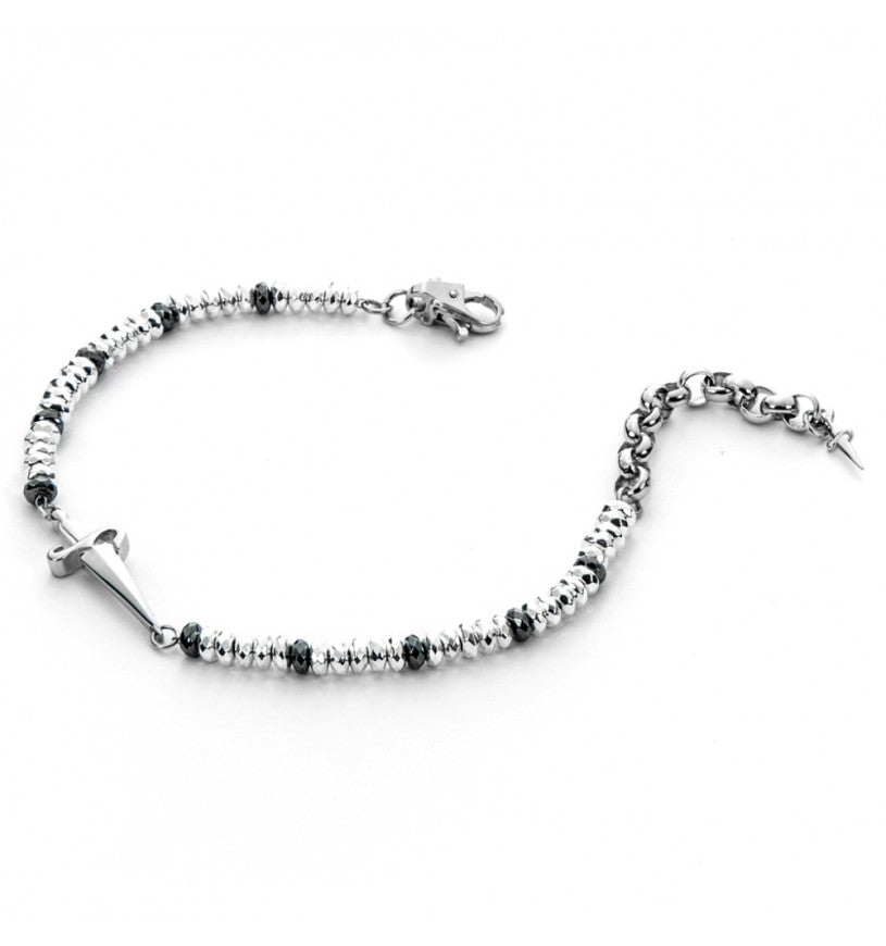 Bracciale Cesare Paciotti uomo in argento 925 JPBR2317b