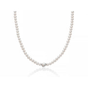 Collana donna Miluna in oro con perle e centrale in oro PCL1835V