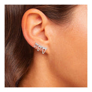 Mono Orecchino Valentina Ferragni Elle Silver con archetto DVF-OR-LO6