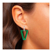 Mono Orecchino Valentina Ferragni Metallic Green DVF-OR-LU10