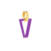 Mono Orecchino Valentina Ferragni Metallic Violet DVF-OR-LU11