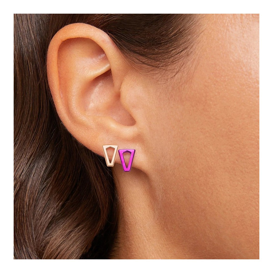 Orecchini Valentina Ferragni Studio Joy Metallic Pink & Gold DVF-OR-LO3