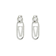 Orecchini Valentina Ferragni Pendenti Caro Zirconia Silver DVF-OR-PE3