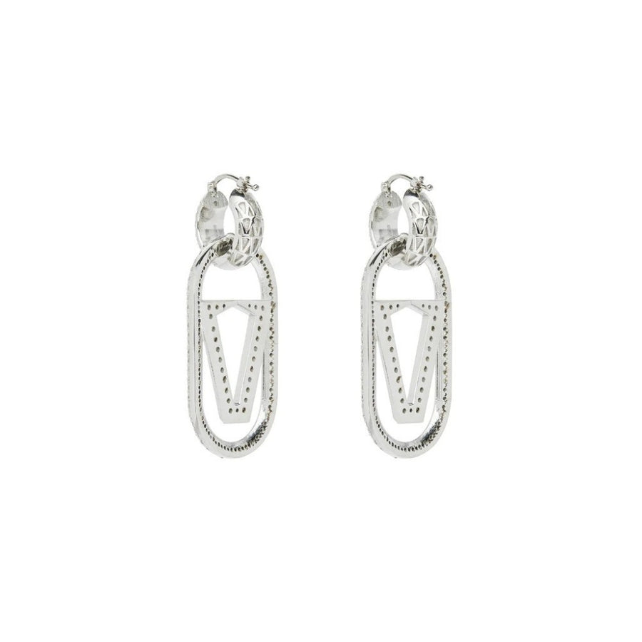 Orecchini Valentina Ferragni Pendenti Caro Zirconia Silver DVF-OR-PE3
