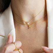 Collana donna Rue des Mille catena e fiocco Bow Ton GRZ-011FIOAU