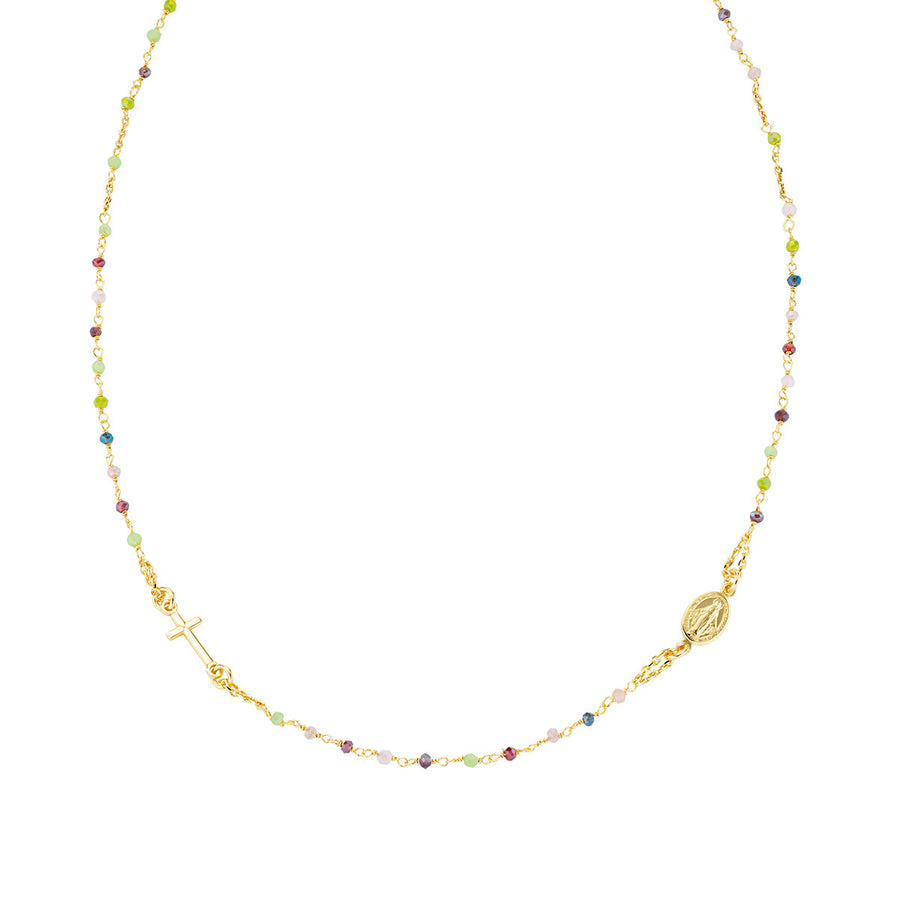 Collana Amen Rosario CRO10GARVE3