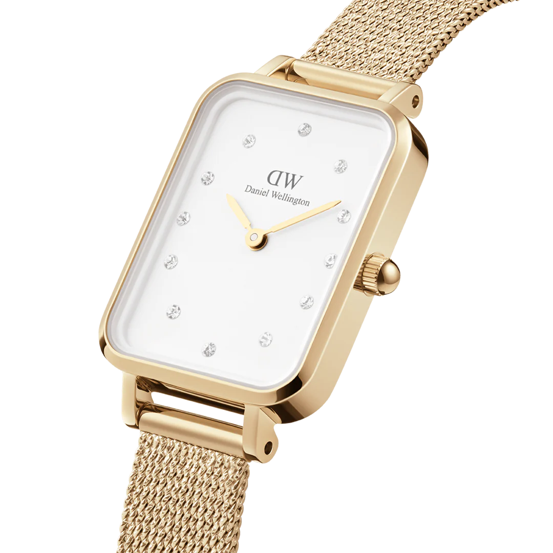 Orologio donna Daniel Wellington QUADRO LUMINE PRESSED EVERGOLD DW00100599