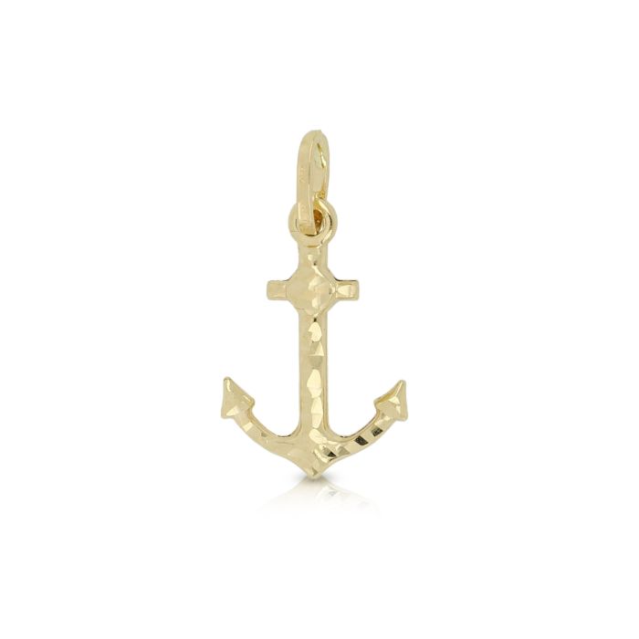 Ciondolo in oro giallo 18 Kt Ancora 10495-500-073