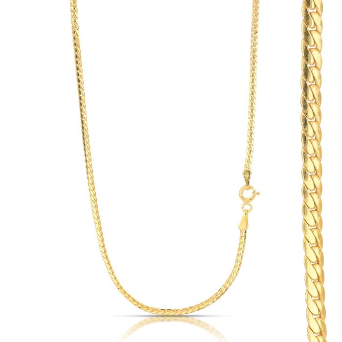 Catena in oro giallo 18 Kt 10511-300-340