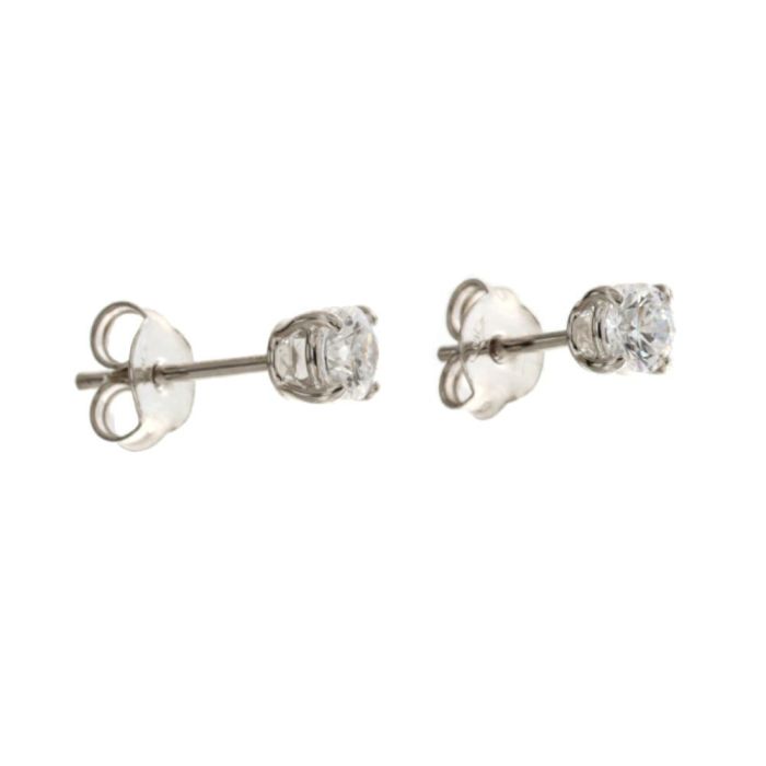 Orecchini in oro 18 Kt Solitario 10521-300-090