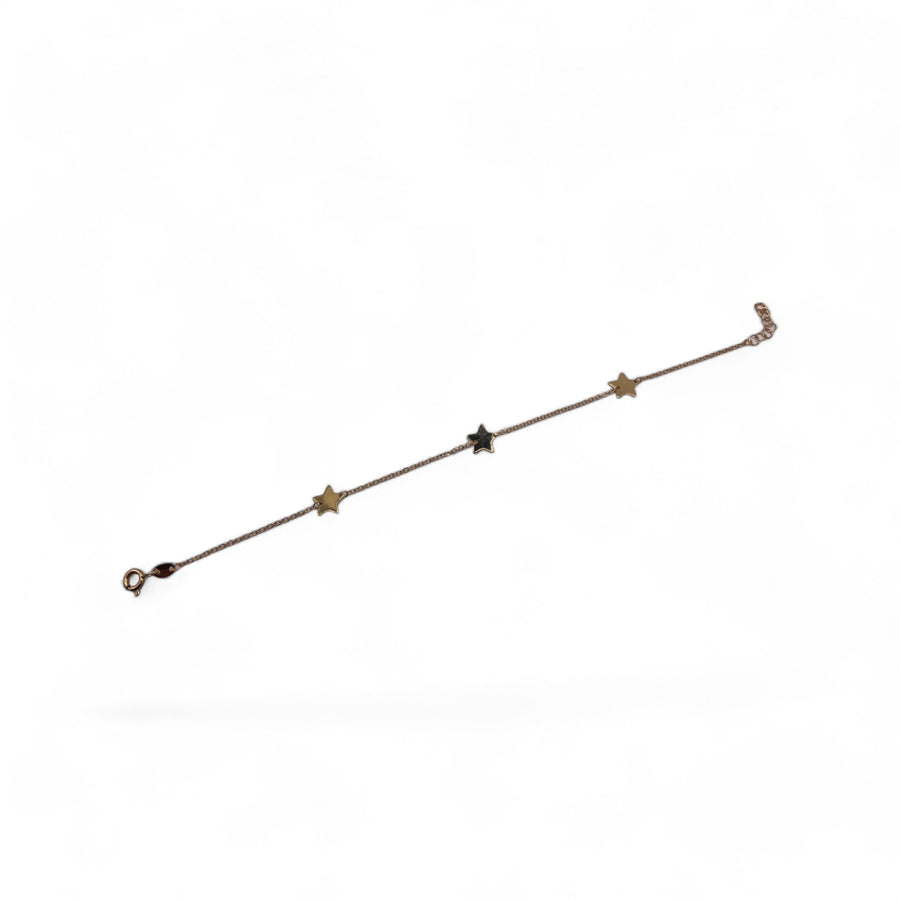 Bracciale in oro giallo 18 Kt con Stelle 10523-650-160