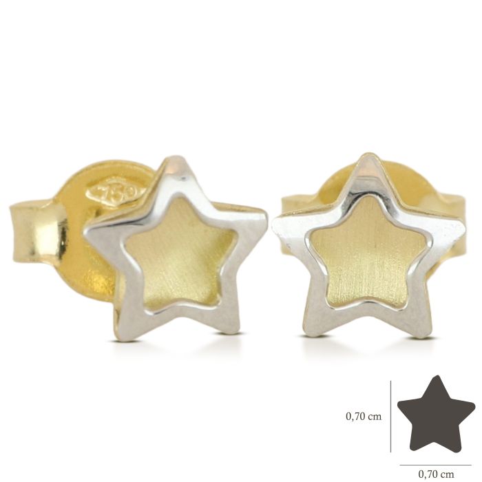 Orecchini in oro 18 Kt Stella 10548-650-120