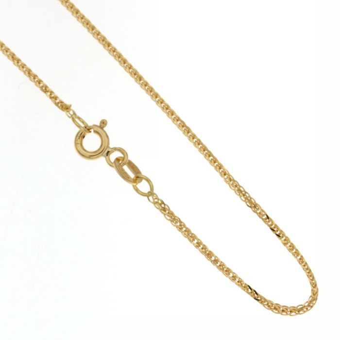 Catenina in oro 18 Kt Spiga Quadrata 10557-300-200