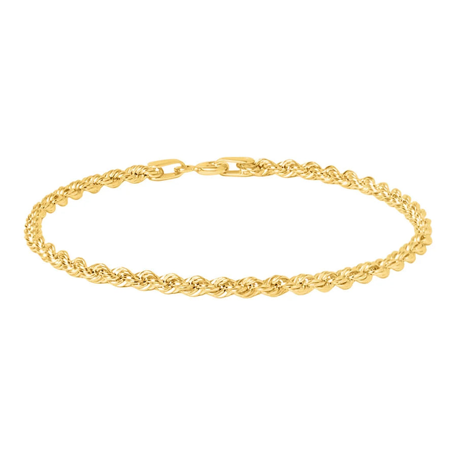 Bracciale in oro giallo 18 Kt Corda 10748-350-138