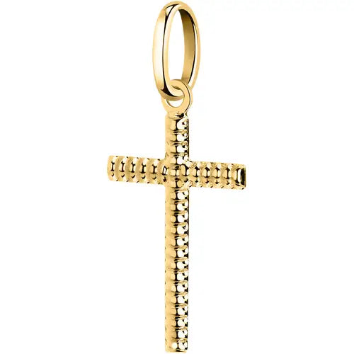 Ciondolo in oro giallo 18 Kt Croce 10754-500-066