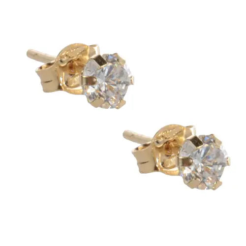 Orecchini in oro giallo 18 Kt punto luce 10778-060-071