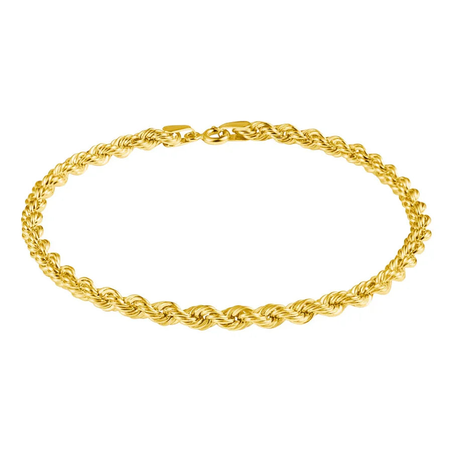 Bracciale uomo in oro giallo 18 Kt Corda 10960-350-292