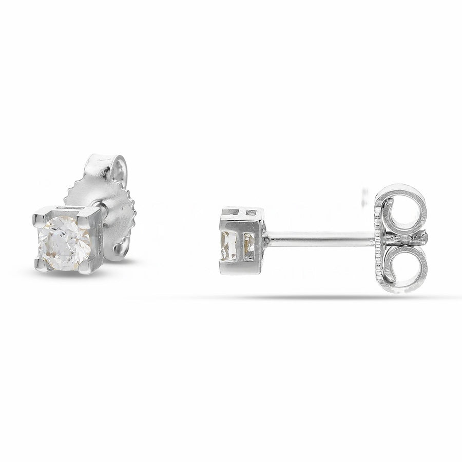 Orecchini in oro bianco 18 Kt Punto Luce 10899-300-090