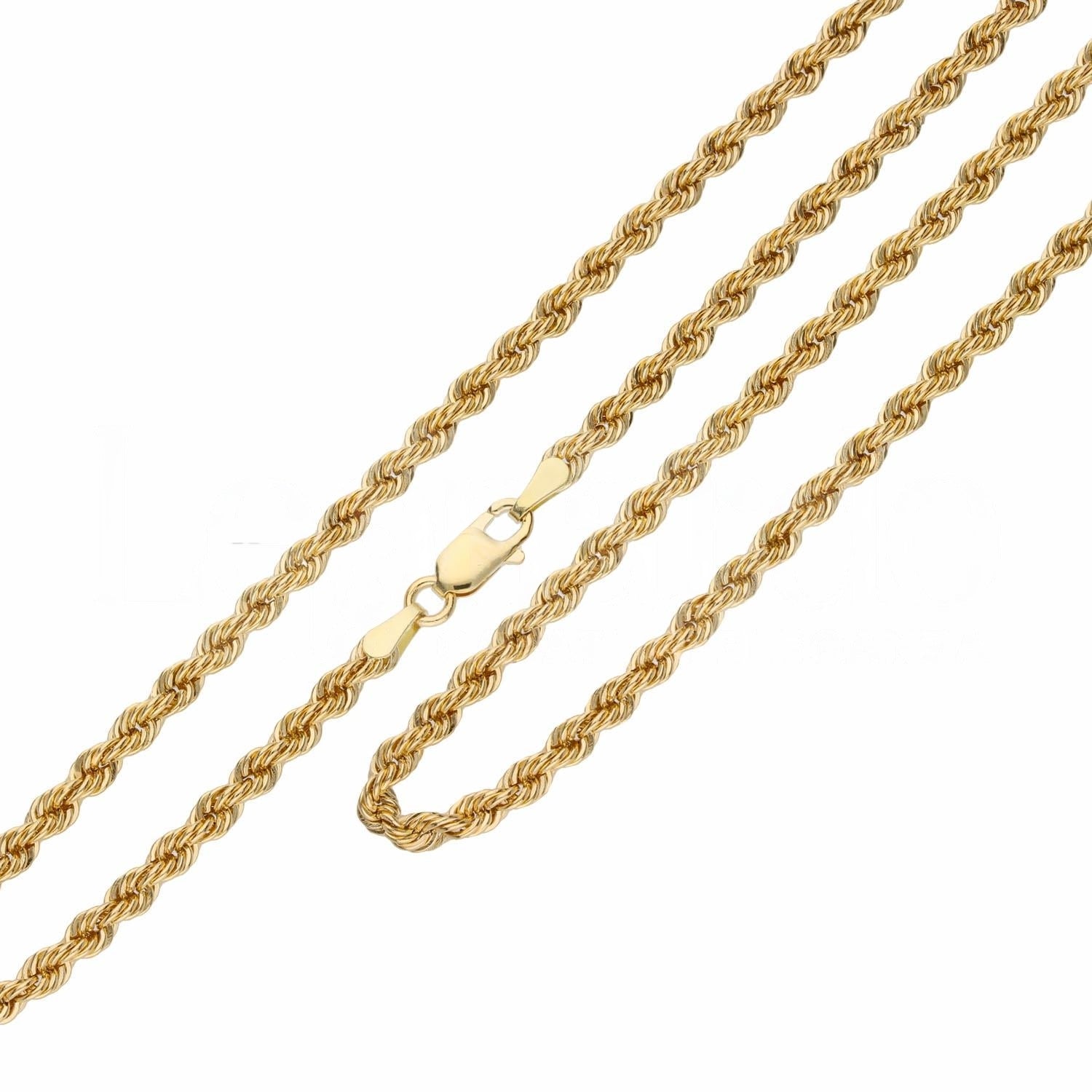 Collana uomo in oro giallo 18 Kt Corda 45 Cm 11050-600-160