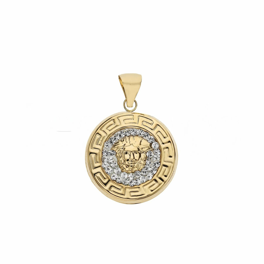 Ciondolo in oro giallo 18 Kt Medusa 10912-060-110