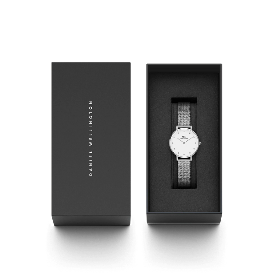 Orologio donna Daniel Wellington PETITE LUMINE PRESSED STERLING 28mm DW00100602