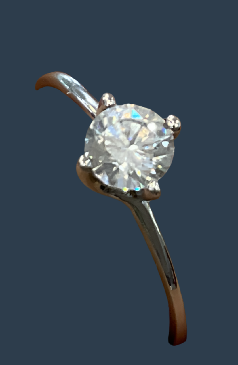 ANELLO ORO BIANCO 10657