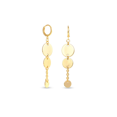 Orecchini donna Unoaerre in bronzo Dinamica 2586