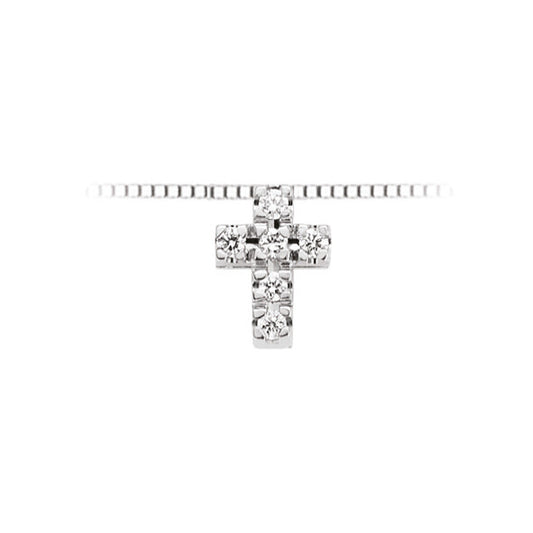 Collana da donna Donna Oro in oro 18 Kt Croce con Diamanti LPF10116.003