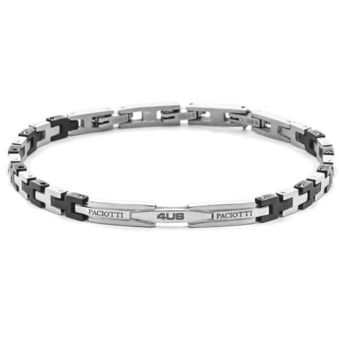 Bracciale uomo 4Us Cesare Paciotti in acciaio 4UBR8461