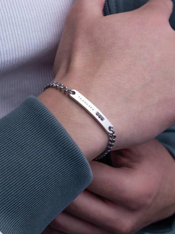 Bracciale uomo 4Us Cesare Paciotti in acciaio 4UBR8050