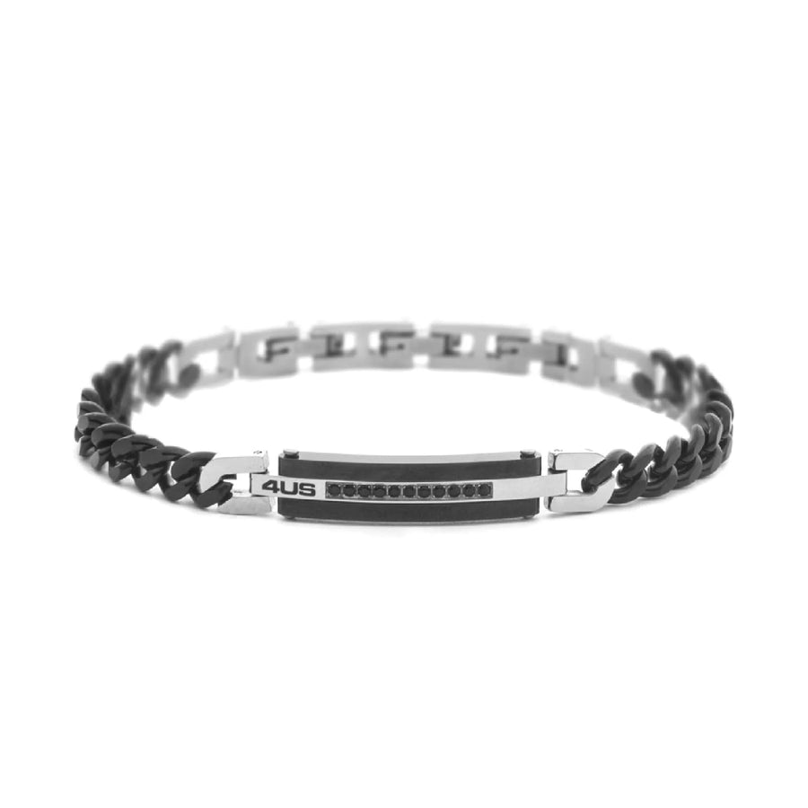 Bracciale uomo 4Us Cesare Paciotti in acciaio 4UBR8471