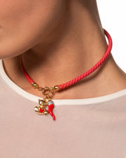 Collana donna Rue des Mille Bold Cord CB-LGR TS6