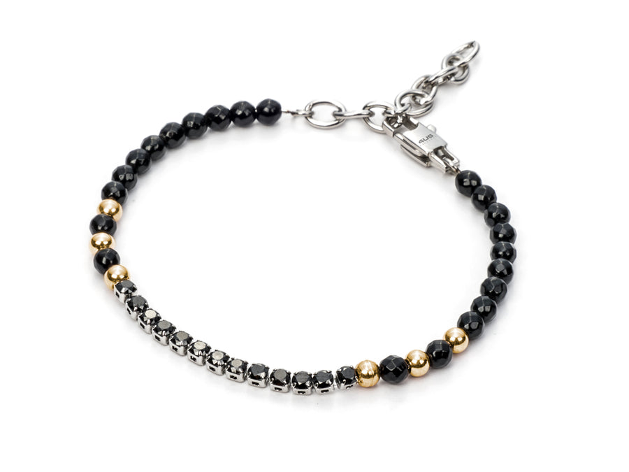Bracciale uomo 4US Cesare Paciotti STEEL E EMATITE 4UBR5093