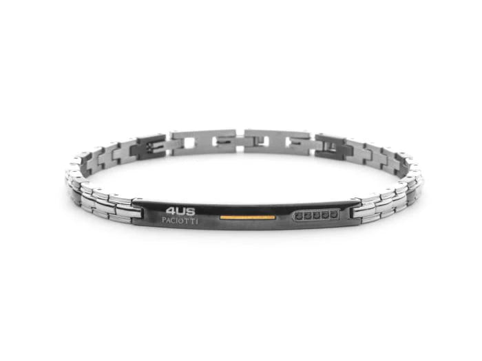 Bracciale uomo 4Us Cesare Paciotti in acciaio 4UBR8291