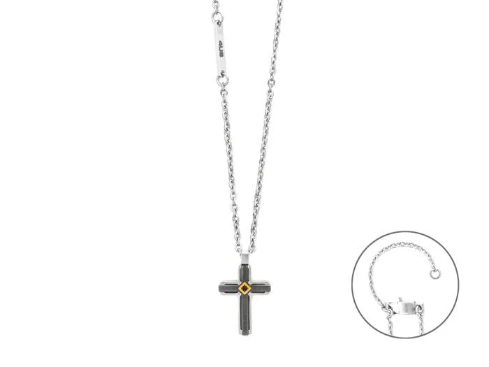 Collana uomo 4Us Cesare Paciotti in acciaio 4UCL8301