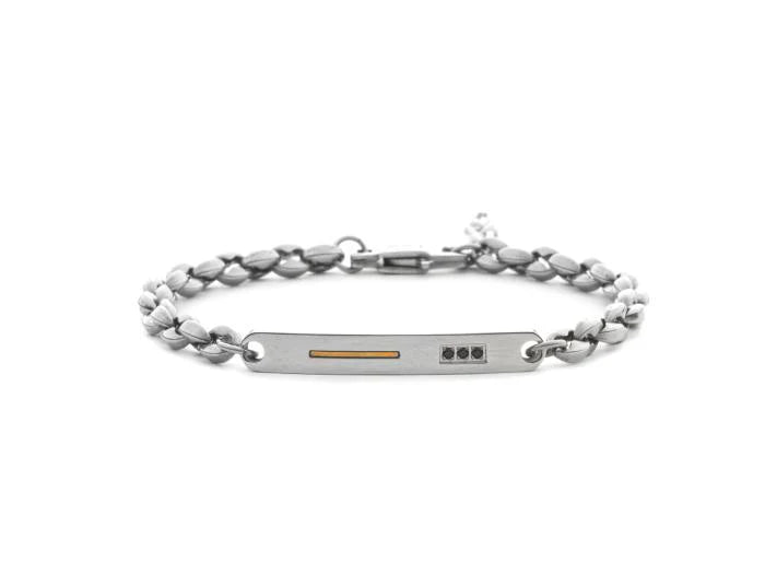 Bracciale uomo 4Us Cesare Paciotti in acciaio 4UBR8302