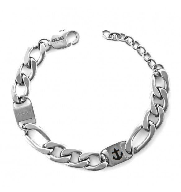 Bracciale uomo 4Us Cesare Paciotti in acciaio 4UBR5970