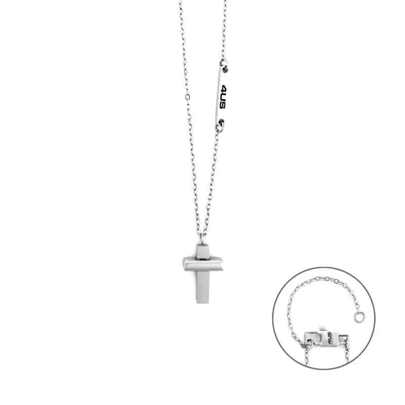 Collana uomo 4Us Cesare Paciotti in acciaio 4UCL8063