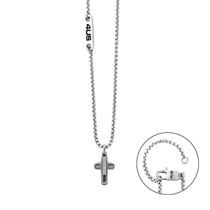 Collana uomo 4Us Cesare Paciotti in acciaio 4UCL8066