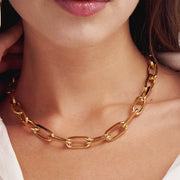 Collana donna Unoaerre in bronzo 2023