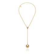 Collana donna UNOAERRE dorata con ciondolo a sfera 2333