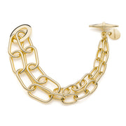 Bracciale donna UNOAERRE catena maglie ovali dorato 2363