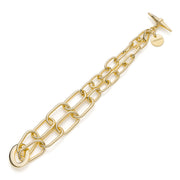 Bracciale donna UNOAERRE catena maglie ovali dorato 2363