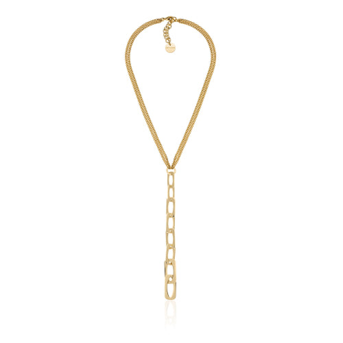 Collana donna UNOAERRE catena a Y dorata 2350