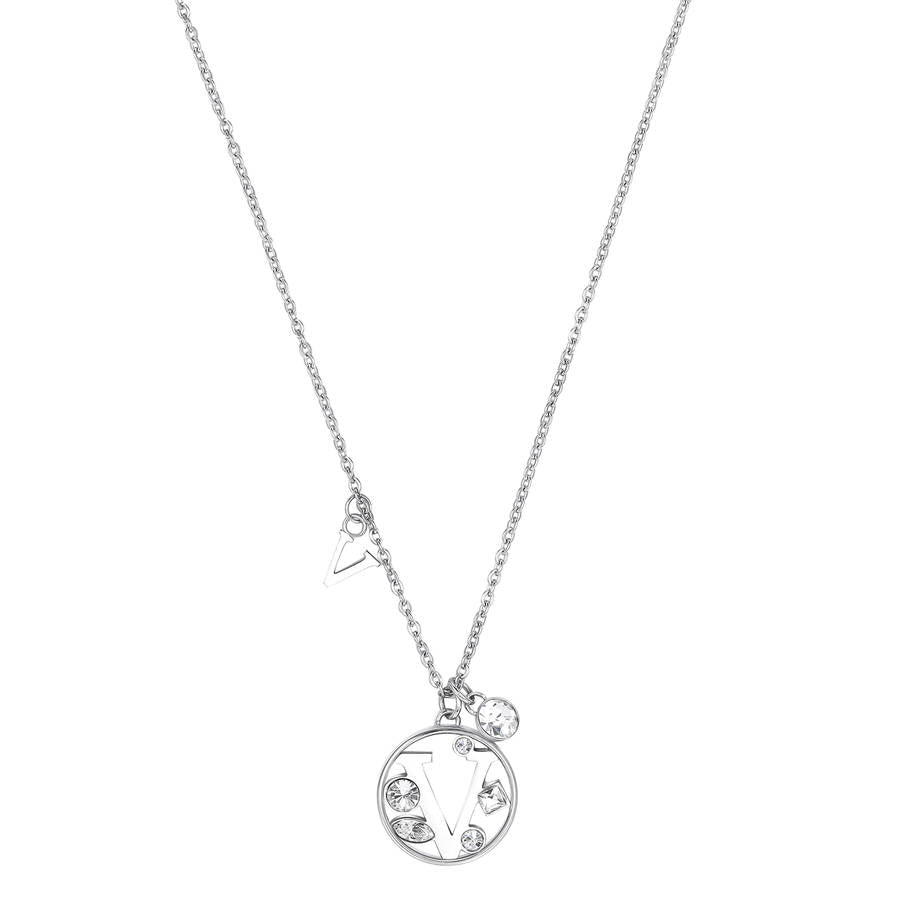 Collana donna Brosway in acciaio CHAKRA LETTERA V BHKN022