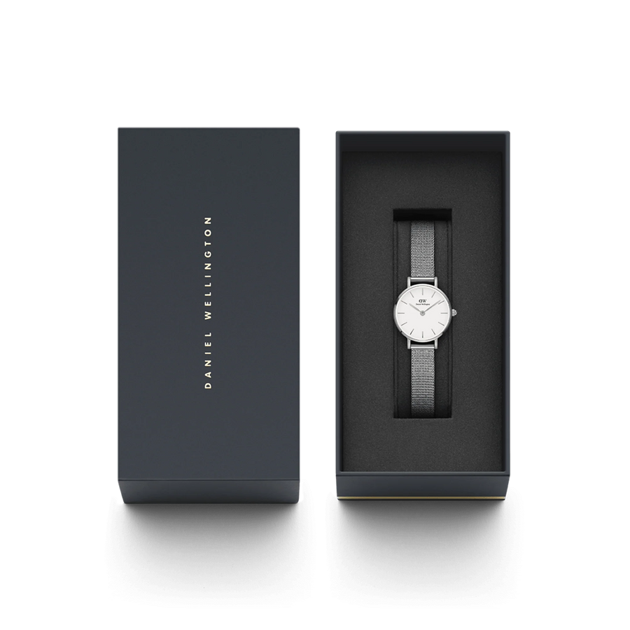 Orologio donna Daniel Wellington PETITE PRESSED STERLING 24mm DW00100442