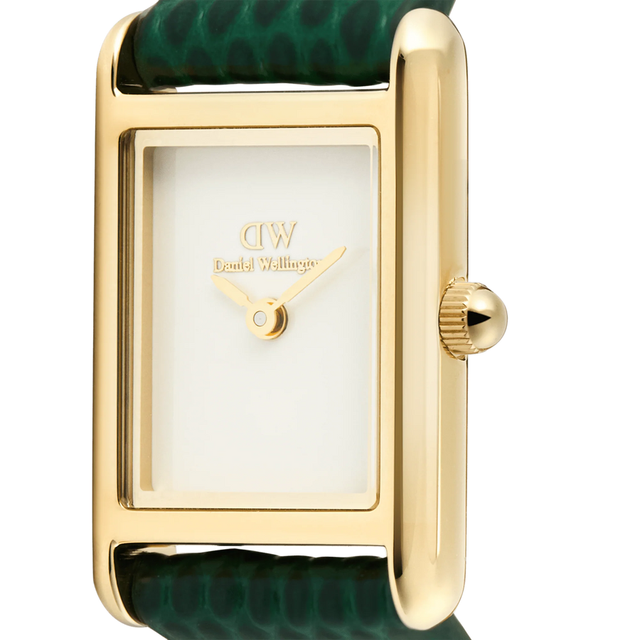 Orologio donna Daniel Wellington Bound Mini Green Lizard Gold  DW00100906