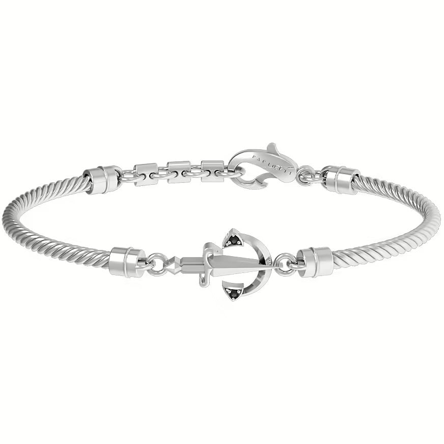 Bracciale uomo Cesare Paciotti in argento 025 JPBR5068B